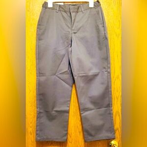 PREMIUM Wear Flat Front Pants for Boys with Adjustable Waist Grey 10 Husky NWT